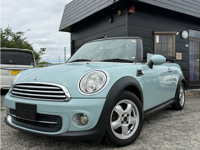 MINI　R57　コンバーチブル　クーパー　2012年式　ブルーツートン