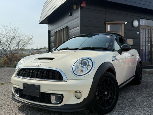 MINI　R58　クーペ　クーパーS　2013年式　ホワイトツートン